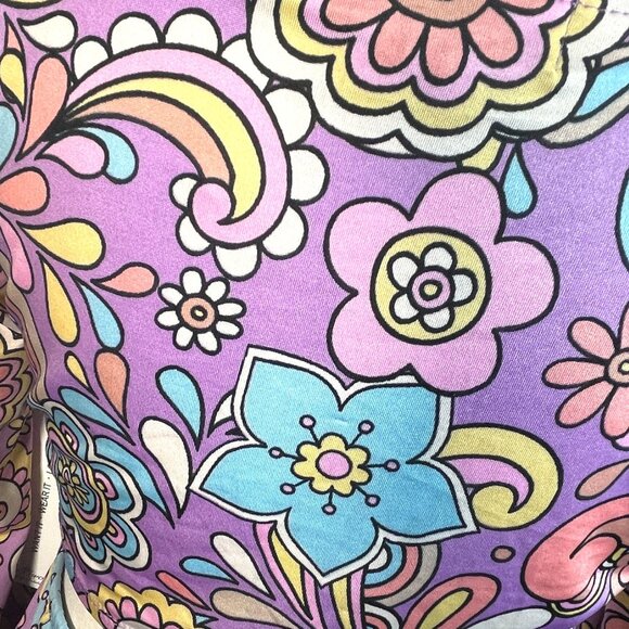 Almost Famous Cut Out Dress LARGE Pastel Purple Party 70's NEW - Picture 5 of 12